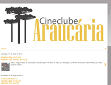 Tablet Screenshot of cineclubearaucaria.org